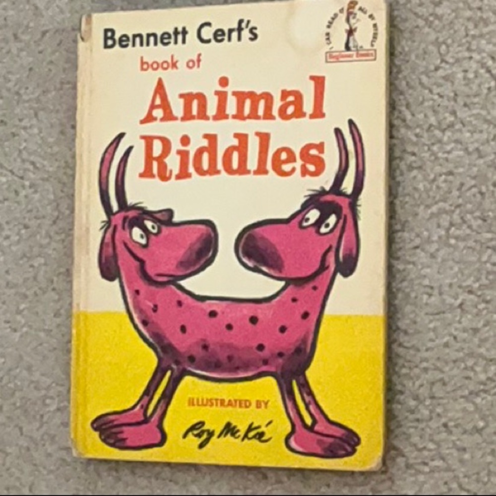 Vintage beginner reader books